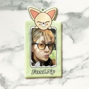 Tarjeta de PVC Promocional con Diseño Personalizado, Tarjeta de Plástico Acrílico con Foto para Fans del K-Pop, con Llavero y Porta Tarjetas - Product Image 5