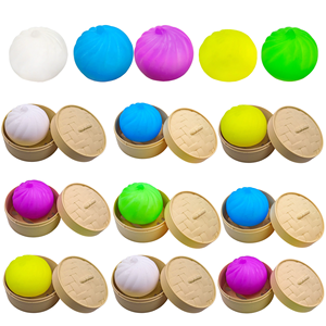Nouveau Jouet Anti-Stress en Forme de Boulette Vapeur (Xiao Long Bao) à Rebond Lent - Product Image 2