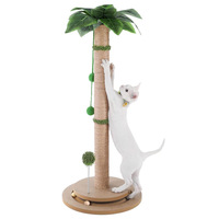 Griffoir pour chat en feuilles de palmier, fabriqué en Chine, nouveau design, corde de sisal en bois, grand griffoir pour chat, arbre à chat, 2026