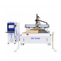 Máquina Router CNC para Madera Jinan Mosencnc 2050 ATC con Doble Aspiradora, Eliminación de Polvo con un Toque, Corte y Grabado Eficientes