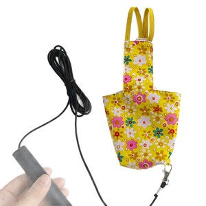 Sabuk Tarik Tali Bebas untuk Burung Beo dari Bahan Polyester dengan Desain Elastis dan Pola Bunga untuk Perlengkapan Berjalan dan Terbang Burung - Product Image 5