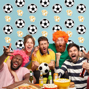 Décorations de fête sportive, fournitures de fête sur le thème du sport, décorations murales et de plafond en papier pour <span class=keywords><strong>anniversaire</strong></span>, spirales suspendues pour garçons, enfants, hommes - Product Image 1