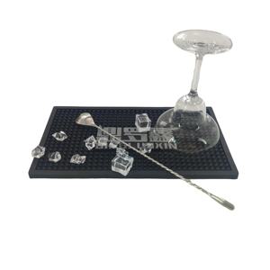 Customizable Silicone PVC Pub Runner Rubber Bar Spill <b>Mat</b> <b>Beer</b> Rail <b>Mat</b> Drip Tray Non Slip Service Pad Placemat Coaster Pad - Product Image 6