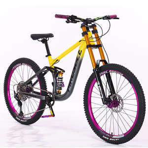 <span class=keywords><strong>Accessoires</strong></span> Ximano haut de gamme, vélo de montagne 26 pouces, confortable, en alliage d'aluminium, frein à disque, suspension souple, 11 vitesses - Product Image 4