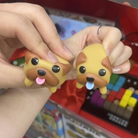 Jouet anti-stress mignon en forme de chiot Mochi, jouet à presser en forme de chien de dessin animé, jouet souple pour soulager le stress, jouets promotionnels pour enfants