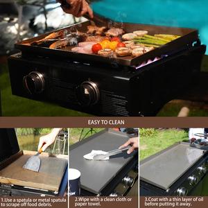 Miire OEM Fournisseur Portable Auto Allumage 2pcs Brûleurs <span class=keywords><strong>En</strong></span> Acier Inoxydable Plaque <span class=keywords><strong>Plancha</strong></span> Gaz Teppanyaki Grill - Product Image 6