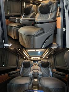 Accesorios Interiores Personalizados VIP para <span class=keywords><strong>Mercedes</strong></span> Benz <span class=keywords><strong>Sprinter</strong></span>, Asientos de Aviación Modernos de Lujo, Diseño Innovador para Interiores de Camionetas, Último Modelo - Product Image 6