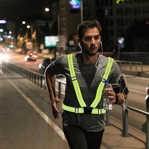 Chaleco de Seguridad Reflectante de Alta Visibilidad con Tela de Malla Transpirable, Protección con Certificación ANSI para Trabajo Nocturno y Construcción, Personalizable - Product Image 2