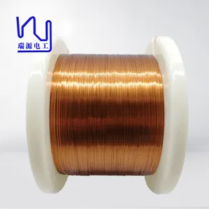 High Quality Flat / Rectangular Magnet Wire 220 Degree Enamel Coated Copper Flat Wire