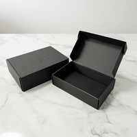Boîte en papier d'avion colorée avec logo personnalisé, emballage cadeau durable en carton ondulé recyclable au design personnalisé