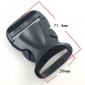 Boucles en plastique réglables Convergence 2cm 2.5cm 3.2cm 3.8cm 5cm pour sacs à dos et poussettes - Product Image 5