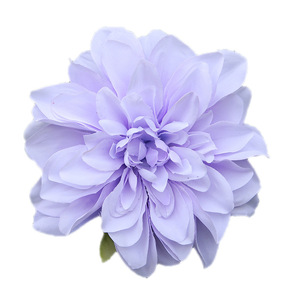 Tête de dahlia artificielle 14 cm en soie pour décoration de mariage, arrangement floral, ornement de boîte cadeau - Product Image 5