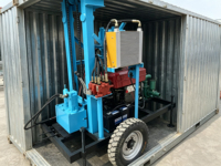 KY150 Foreuse hydraulique diesel pour puits d'eau de 150 m