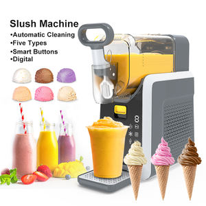 Machine à slush et à crème glacée électrique automatique avec écran couleur numérique, capacité de 2 L, en plastique, pour un usage domestique - Product Image 1