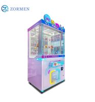 Zormen Fast Profit Hot Push Doll Machine: Klarfarbiges Glas, verschiedene Zahlungsmethoden, individuelles Logo, Gewinnspiele für Spielegroßhändler