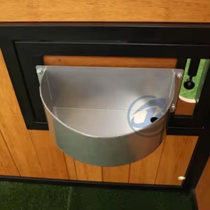 Конюшня, 360 °, поворотный кормушка, конюшня, аксессуары для конюшни, кормушка из нержавеющей стали, легкая установка, коробка для лошадей, вращающаяся чаша для кормления - Product Image 6