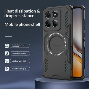 เคสโทรศัพท์แม่เหล็กแบบใหม่สำหรับ Motorola G15 ระบายความร้อน ป้องกันการกระแทก - Product Image 2