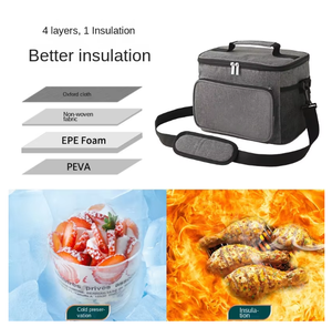 Factory Hot Sale Direct Portable Oxford Cloth Ice <b>Bag</b> for Picnics Lunches and Outdoor Adventures - Product Image 2