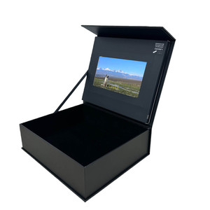 <span class=keywords><strong>Carte</strong></span> <span class=keywords><strong>de</strong></span> vœux numérique OEM/ODM faite à la main <span class=keywords><strong>avec</strong></span> écran LCD, batterie au lithium, boîte vidéo, fonction <span class=keywords><strong>de</strong></span> lecture automatique, style ange/croix/animal - Product Image 3