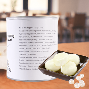 Doking 0.85kg Vente à chaud Nouveau produit Perles de tapioca avec sucre Châtaigne d'eau Popping Boba pour Bubble Tea Ingrédients - Product Image 4