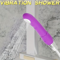 Großhandel AV-Simulations-Massagegerät Vaginalvibratoren für Erwachsene Duschkopf-Masturbator für Frauen