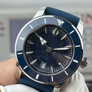 Montre mécanique automatique chronographe classique de style designer avec logo personnalisé de haute qualité - Product Image 3