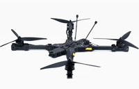 Drone vidéo professionnel miniature HJT 13 pouces, charge utile de 6,0 kg, forte poussée, fibre de carbone, FPV, quadricoptère