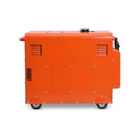 Groupe électrogène diesel silencieux à capot silencieux 6KVA 8KVA 9KVA 10KVA 12KVA 50Hz 60Hz monophasé triphasé pour usage d'urgence