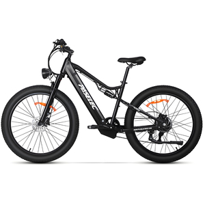 Electric Mountain Bike Full Suspension Bicycle 27.5inch 1000W Peak <b>Power</b> Fat tire mountain bike - Product Image 4