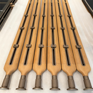 Estantería de Pared de Piso a Techo, Moderna, Minimalista, de Lujo, Modular, con Luz LED, Estantería de Pared Personalizada - Product Image 6