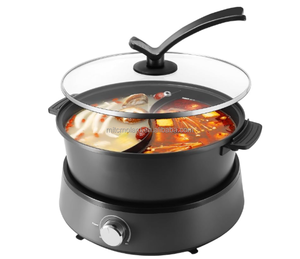 Promotion : Cuisinière Électrique Double Saveur, Type Hot Pot, Modèle Démontable, Facile à Nettoyer, Direct Usine - Product Image 1