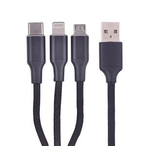 Boîtier <span class=keywords><strong>En</strong></span> Alliage D'aluminium De haute Qualité <span class=keywords><strong>Multi</strong></span> Téléphone Portable <span class=keywords><strong>USB</strong></span> Chargeur <span class=keywords><strong>Câble</strong></span> <span class=keywords><strong>3</strong></span> <span class=keywords><strong>en</strong></span> <span class=keywords><strong>1</strong></span> - Product Image 5