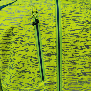 Áo khoác phản quang in ấn tùy chỉnh màu vàng cao cấp có logo - Product Image 5