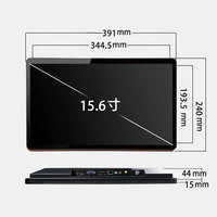Monitor Industrial con Pantalla Táctil Capacitiva Personalizada de 15.6, 18.5, 21.5, 23.6, 27, 32 y 43 Pulgadas, Resolución 1920*1080, PC HMI