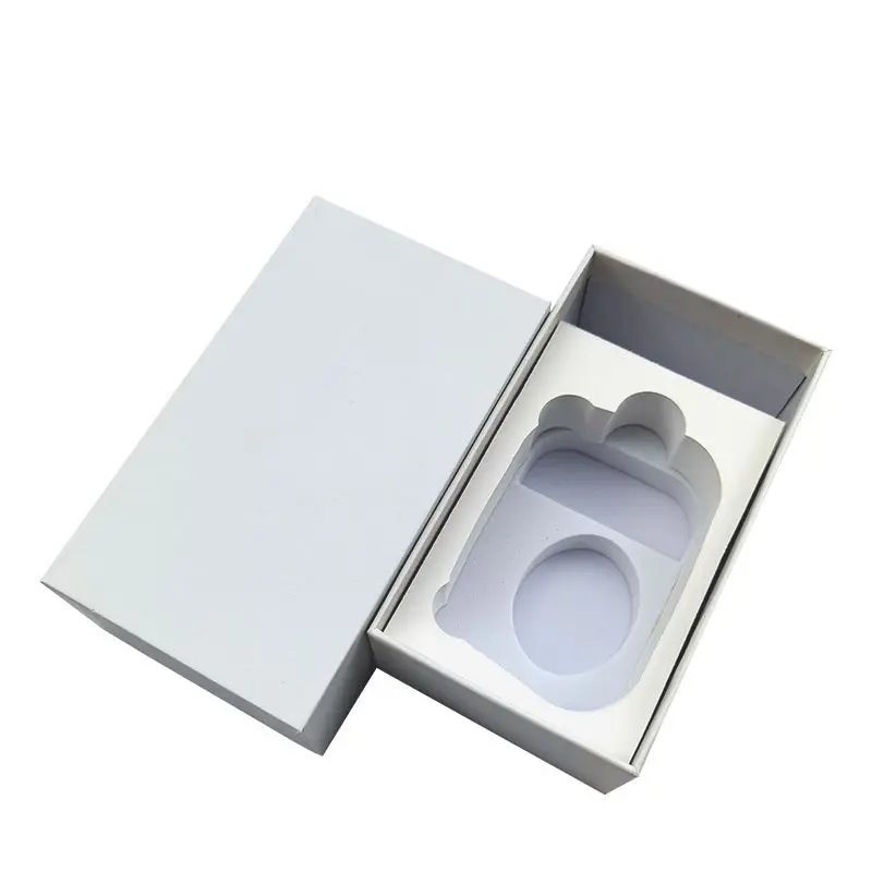 Weiße Kamera Papier box Dekorative Kopfhörer Elektronisches Handy Zubehör Lautsprecher Smart Watch Papier Geschenk verpackungs boxen