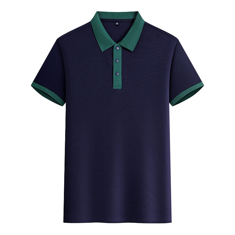 Navy Blue and Dark Green