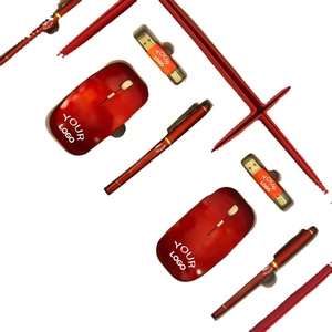 2025 Trending High End Custom Corporate Items Luxury Business Gift Flash Drive <b>Pen</b> <b>Mouse</b> Set - Product Image 1