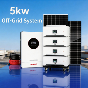 Système solaire photovoltaïque hors réseau résidentiel 1KW 2KW 3KW avec batterie, kit complet - Product Image 5