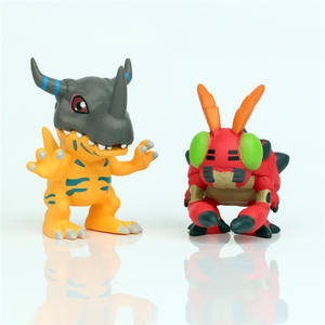 9 unids/set Digimon aventura japonesa de dibujos animados de <span class=keywords><strong>Agumon</strong></span> Greymon Anime PVC figura de 5cm - Product Image 6