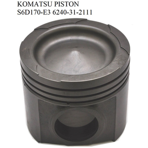 Pistón 6240-31-2111 Compatible con Komatsu SA6D170E SAA6D170E WA600 - Product Image 6