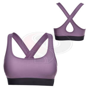 Sujetador deportivo para mujer de alta calidad superventas transpirable y venta al por mayor de fábrica - Product Image 2