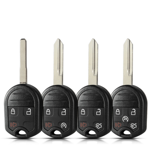 Porte-clés de voiture pour <span class=keywords><strong>Ford</strong></span> Edge Explorer <span class=keywords><strong>Ranger</strong></span> Expedition Mustang Escape Taurus Mazda Tribute-Clés de véhicule à 3/4/5 boutons - Product Image 1