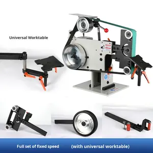 Affûteur de couteaux électrique numérique, ponceuse à bande, polisseuse, fil, 220V/380V 1.5kW - Product Image 5