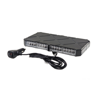 Nouvelle barre lumineuse LED stroboscopique mini magnétique pour toit, clignotante, de sécurité, d'avertissement d'urgence, étanche IP65, 12V DC