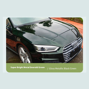 <span class=keywords><strong>SUNICE</strong></span> Bingyang vert émeraude PVC Film d'emballage de voiture complet de luxe 99% UV 90% rejet IR 8mil épaisseur 5 ans de garantie changement de couleur - Product Image 4