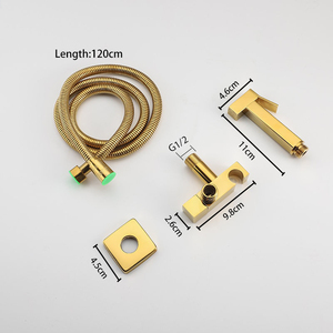 Настенный квадратный ручной распылитель для биде - Product Image 6