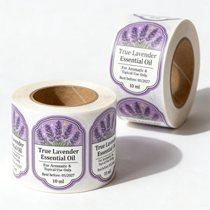Custom <strong>Printed</strong> Self Adhesive <strong>Label</strong> Stickers CMYK Cosmetics <strong>Bottle</strong> Personalised Bopp <strong>Label</strong> Manufacturers - Product Image 5
