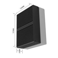 Boîtier électronique personnalisé pour contrôleur Led Usinage CNC Profilé industriel en aluminium extrudé Conducteur Led Boîte de jonction Boîtier