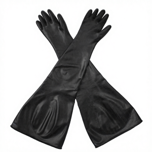 Gants pour utilisation en chambre blanche, protection contre les acides/alcalis pour applications biopharmaceutiques, taille L personnalisable, anti-chaleur - Product Image 4