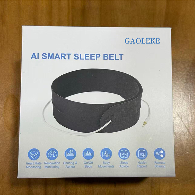 GAOLEKE Al Smart Sleep Belt Sleep Analysis Function Smart Sleep Tracker Belt Integrated Pressure Sensor with APP